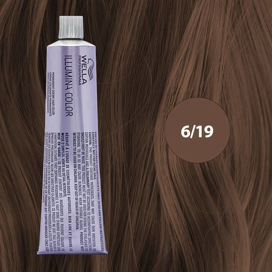 Illumina Color Hajfesték - 6/19 60ml Dark Ash Cendre Blonde főképe